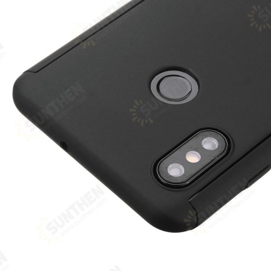 Double Dip Shockproof Full Cover Protective Case with Screen Protector for Xiaomi Mi8 Mi 8