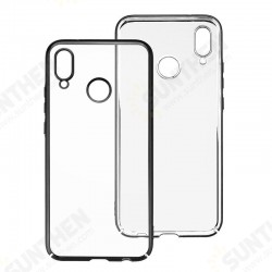Electroplate Transparent Hard PC Back Cover Protective Case for Huawei P20 Lite Nova 3e