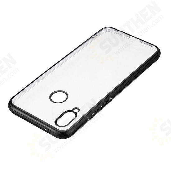 Electroplate Transparent Hard PC Back Cover Protective Case for Huawei P20 Lite Nova 3e
