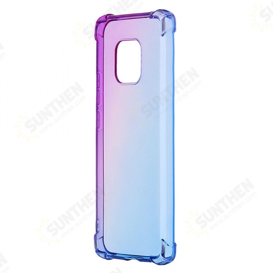 Gradient Colorful Shockproof Back Cover Protective Case for Huawei Mate 20 Pro
