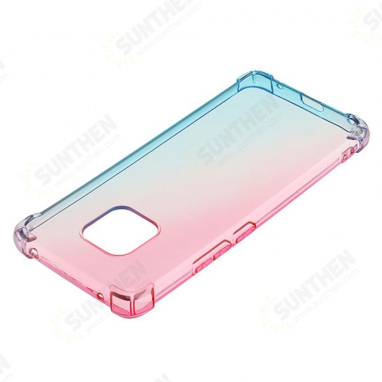 Gradient Colorful Shockproof Back Cover Protective Case for Huawei Mate 20 Pro