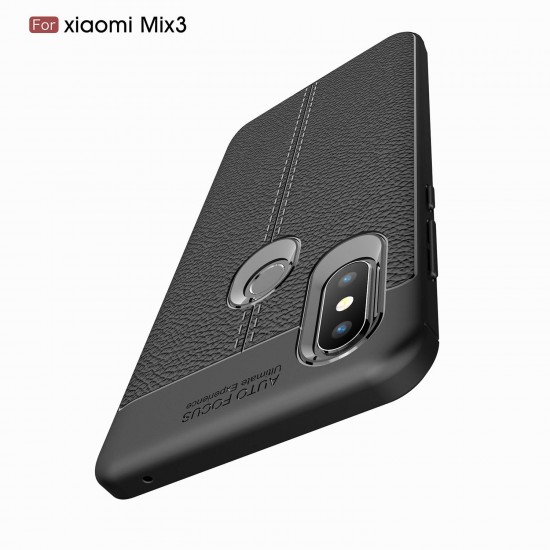 Pattern Shockproof Soft TPU Back Cover Protective Case for Xiaomi Mi Mix 3 Non-original