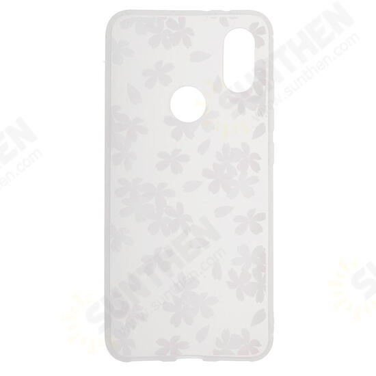 Matte Emboss Pattern Soft TPU Back Cover Protective Case for Xiaomi Mi 6X Mi6X Mi A2