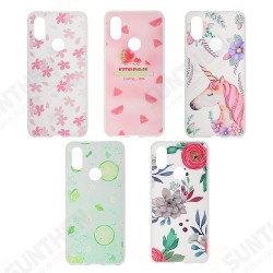 Matte Emboss Pattern Soft TPU Back Cover Protective Case for Xiaomi Mi 6X Mi6X Mi A2