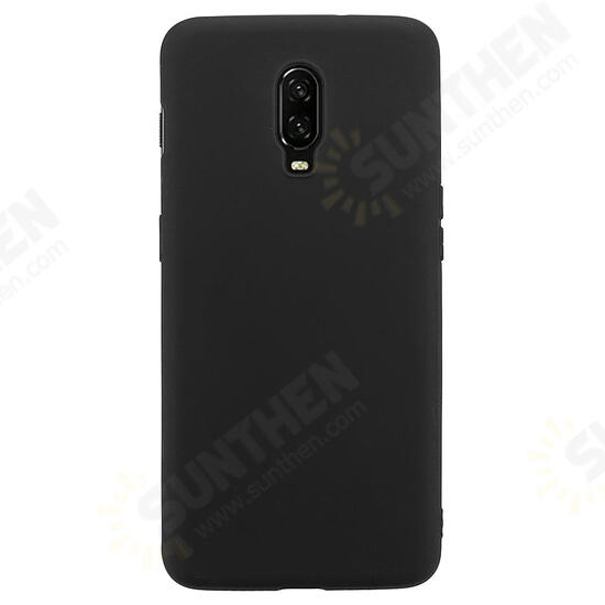 Matte Shockproof Ultra Thin Soft TPU Back Cover Protective Case for OnePlus 6T