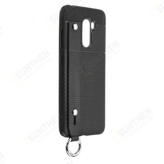 Shockproof Soft TPU Back Cover Protective Case with Desktop Holder for Xiaomi Pocophone F1 Non-original