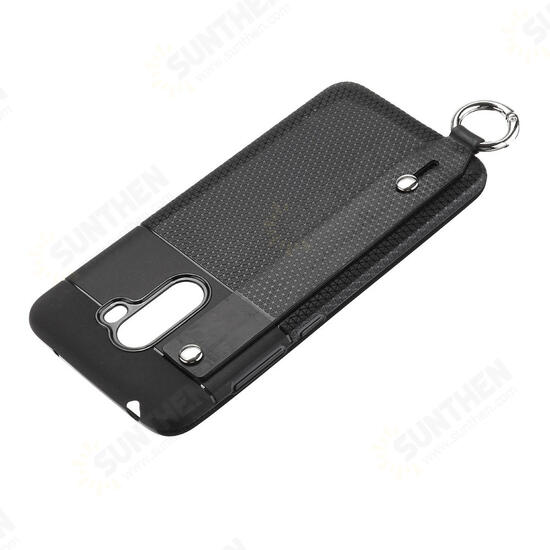 Shockproof Soft TPU Back Cover Protective Case with Desktop Holder for Xiaomi Pocophone F1 Non-original