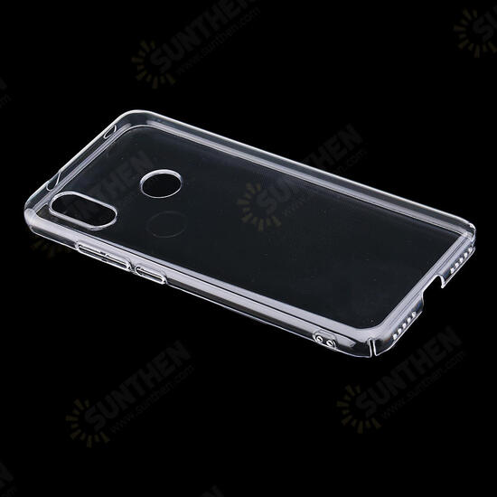 Transparent Shockproof Hard PC Back Cover protective Case for Xiaomi Mi A2 Lite / Redmi 6 Pro