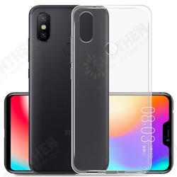 Transparent Shockproof Hard PC Back Cover protective Case for Xiaomi Mi A2 Lite / Redmi 6 Pro