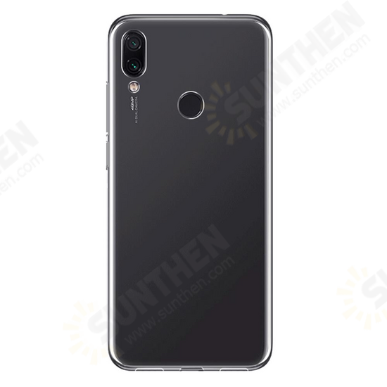 Transparent Shockproof Soft TPU Back Cover Protective Case for Xiaomi Redmi Note 7 / Note 7 Pro Non-original