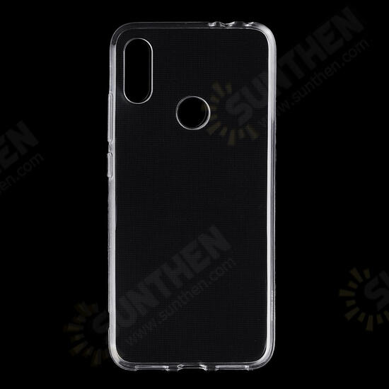 Transparent Shockproof Soft TPU Back Cover Protective Case for Xiaomi Redmi Note 7 / Note 7 Pro Non-original