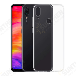 Transparent Shockproof Soft TPU Back Cover Protective Case for Xiaomi Redmi Note 7 / Note 7 Pro Non-original Transparent Shockproof Soft TPU Back Cover Protective Case for Xiaomi Redmi Note 7 / Note 7 Pro Non-original