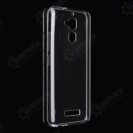 Transparent Shockproof Soft TPU Back Protective Case for ASUS Zenfone 3 Max ZC520TL