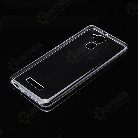 Transparent Shockproof Soft TPU Back Protective Case for ASUS Zenfone 3 Max ZC520TL