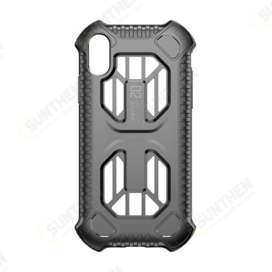 Protective Case For iPhone XS Max Shockproof Heat Dissipation Back Cover