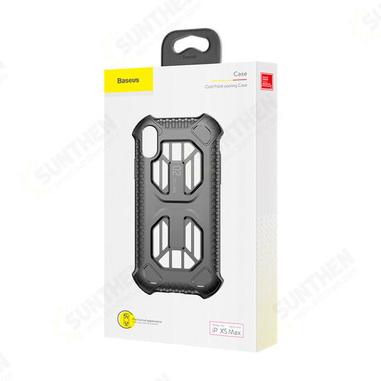 Protective Case For iPhone XS Shockproof Heat Dissipation Back Cover