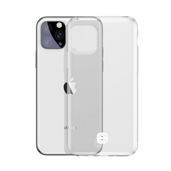 Clear Transparent Soft TPU Protective Case with Lanyard For iPhone 11 Pro 5.8 Inch