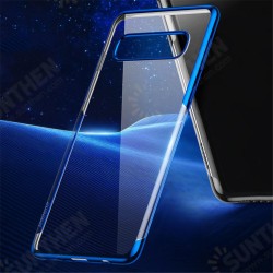 Plating Transparent Shockproof Soft TPU Back Cover Protective Case for Samsung Galaxy S10 Plating Transparent Shockproof Soft TPU Back Cover Protective Case for Samsung Galaxy S10