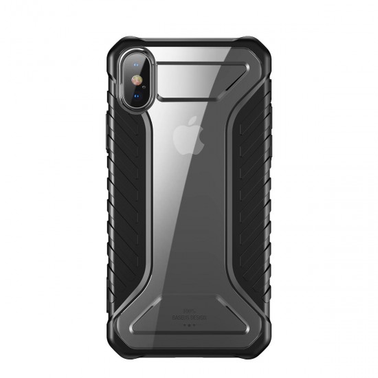 Shockproof Dropproof Protective Case For iPhone XS Hybrid PC TPU Back Cover