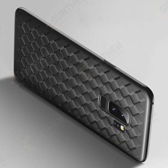 Weaving Dissipating Heat Soft TPU Case for Samsung Galaxy S9 Plus