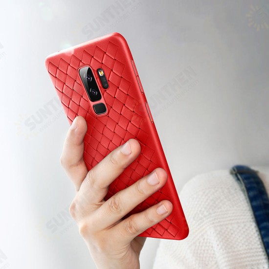 Weaving Dissipating Heat Soft TPU Case for Samsung Galaxy S9 Plus