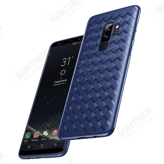 Weaving Dissipating Heat Soft TPU Case for Samsung Galaxy S9 Plus