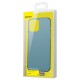 For iPhone 12 Mini Case Matte Anti-Fingerprint Shockproof Tempered Glass Protective Case