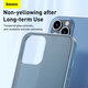 For iPhone 12 Pro / 12 Case Matte Anti-Fingerprint Shockproof Tempered Glass Protective Case For iPhone 12 Pro / 12 Case Matte Anti-Fingerprint Shockproof Tempered Glass Protective Case