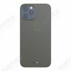 For iPhone 12 Pro Case Matte 0.4mm Ultra Thin PP Anti-Scratch Anti-Fingerprint Translucent Protective Case