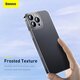 For iPhone 13/ 13 Pro/ 13 Pro Max Case Ultra Thin Anti-Fingerprint Shockproof Glass+TPU Protective Case