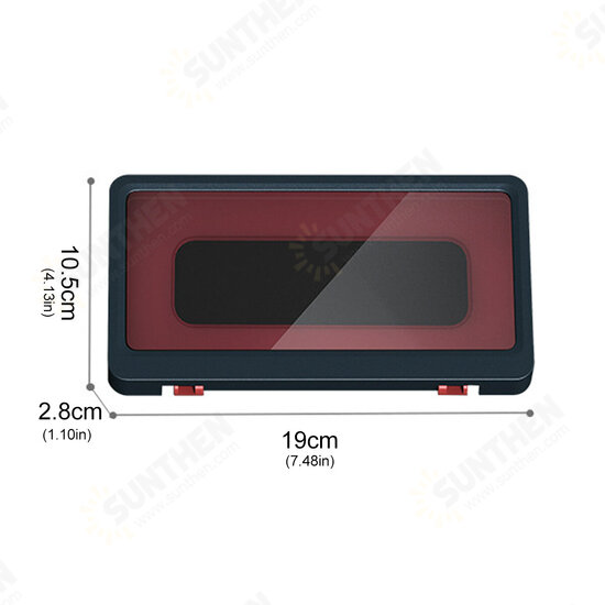 Bathroom Waterproof Touch Screen Mobile Cell Phone Holder Case Wall Mount Storage Box Under 6.8 inches Bathroom Waterproof Touch Screen Mobile Cell Phone Holder Case Wall Mount Storage Box Under 6.8 inches