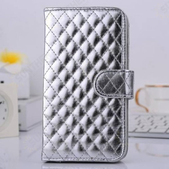 Bling Flip Card Slot Wallet Case For Samsung Galaxy S5 i9600