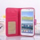 Bling Flip Card Slot Wallet Case For Samsung Galaxy S5 i9600