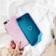 Blue Ray Laser Mirror Love Heart Soft TPU Protective Case for iPhone X/7/8 Plus/6/6s Plus