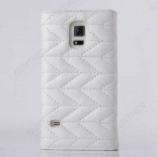 Bowknot Flip Card Slot Wallet Case For Samsung Galaxy S5 i9600 Bowknot Flip Card Slot Wallet Case For Samsung Galaxy S5 i9600