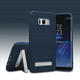 Brushed Finish PC Collapsible Kickstand Anti Skid Anti Fingerprint Case For Samsung Galaxy S8 Plus