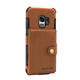 Brushed Finish Vintage Wallet Card Slots Protective Case For Samsung Galaxy S9/S9 Plus