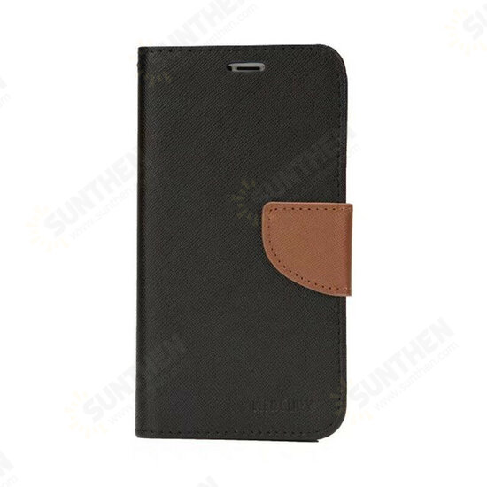 Bussiness Foldable Flip with Card Slot Stand PU Leather Protective Case