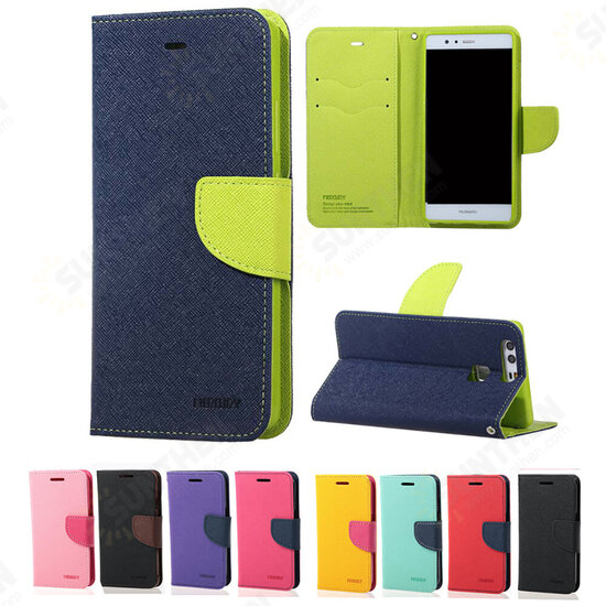 Bussiness Foldable Flip with Card Slot Stand PU Leather Protective Case