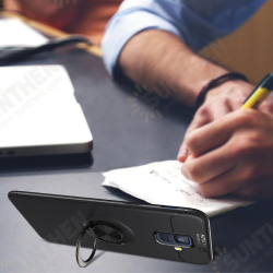 360° Rotating Ring Grip Kicktand Protective Case For Samsung Galaxy A6 2018