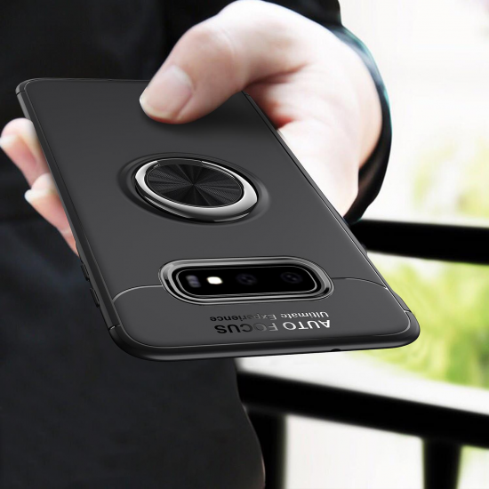 360° Rotating Ring Grip Kicktand Protective Case For Samsung Galaxy S10e 5.8 Inch 2019