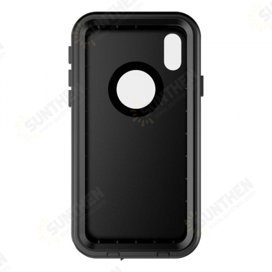 IP68 Waterproof Case With Kickstand For iPhone X Underwater 3m/Snowproof/Dirtproof/Shockproof