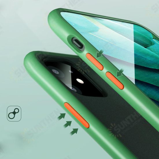 Shockproof Anti-fingerprint Ultra-thin Soft Silicon Edge+Hard PC Translucent Protective Case for iPhone 11 Pro Max 6.5 inch Shockproof Anti-fingerprint Ultra-thin Soft Silicon Edge+Hard PC Translucent Protective Case for iPhone 11 Pro Max 6.5 inch