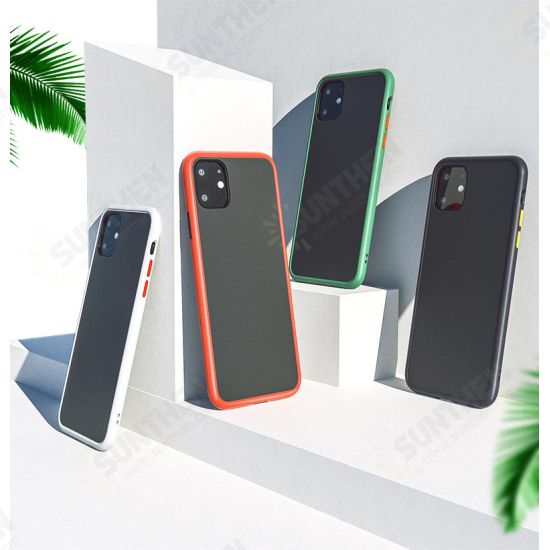 Shockproof Anti-fingerprint Ultra-thin Soft Silicon Edge+Hard PC Translucent Protective Case for iPhone 11 Pro Max 6.5 inch Shockproof Anti-fingerprint Ultra-thin Soft Silicon Edge+Hard PC Translucent Protective Case for iPhone 11 Pro Max 6.5 inch