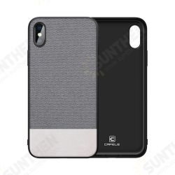 Business Canvas Anti Fingerprint Protective Case For iPhone X