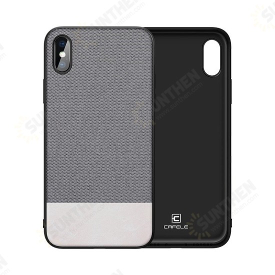 Business Canvas Anti Fingerprint Protective Case For iPhone X