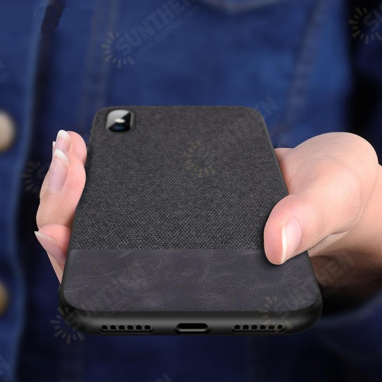 Business Canvas Anti Fingerprint Protective Case For iPhone X
