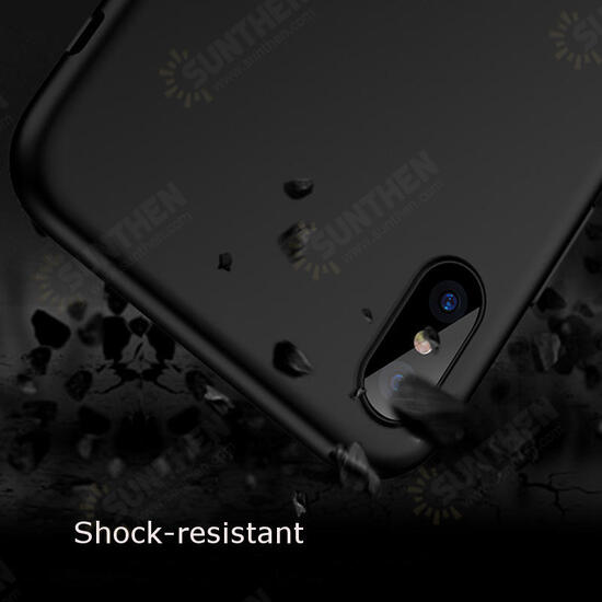 Ultra Thin Anti Fingerprint Shockproof Soft TPU Case for iPhone X