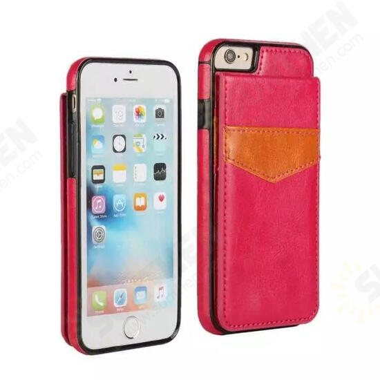 Card Holder PU Leather Shockproof Case For iPhone 7 Card Holder PU Leather Shockproof Case For iPhone 7