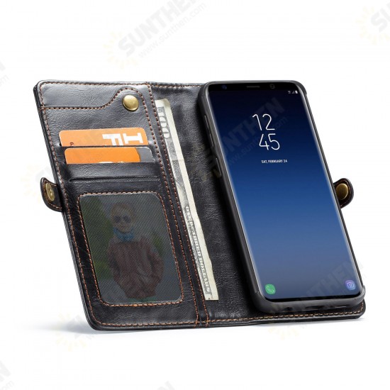 Detachable Wallet Protective Case For Samsung Galaxy S9